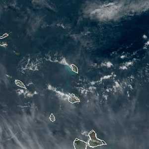 météo tropicale : Image satellite .