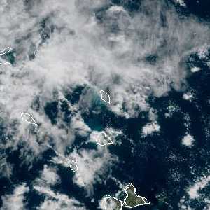 météo tropicale : Image satellite .