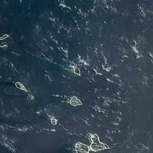 météo tropicale : Image satellite .