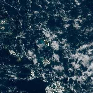 météo tropicale : Image satellite .