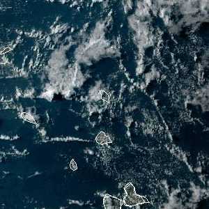 météo tropicale : Image satellite .