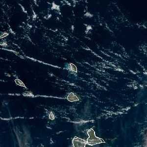 météo tropicale : Image satellite .
