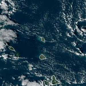 météo tropicale : Image satellite .