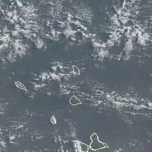 météo tropicale : Image satellite .