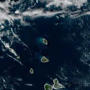 météo tropicale : Image satellite .