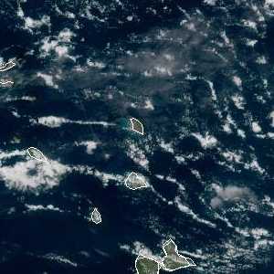 météo tropicale : Image satellite .