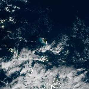 météo tropicale : Image satellite .