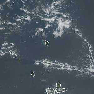 météo tropicale : Image satellite .