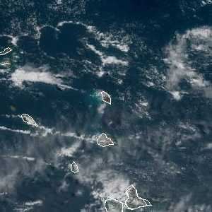 météo tropicale : Image satellite .