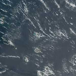 météo tropicale : Image satellite .