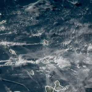 météo tropicale : Image satellite .