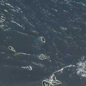 météo tropicale : Image satellite .
