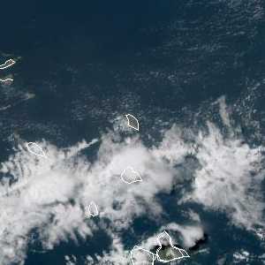 météo tropicale : Image satellite .