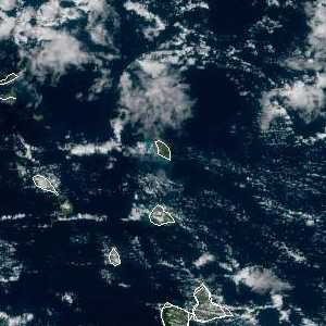 météo tropicale : Image satellite .