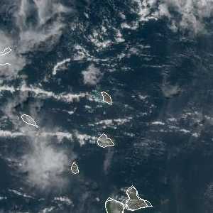 météo tropicale : Image satellite .