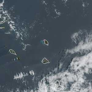 météo tropicale : Image satellite .