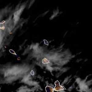 météo tropicale : Image satellite .