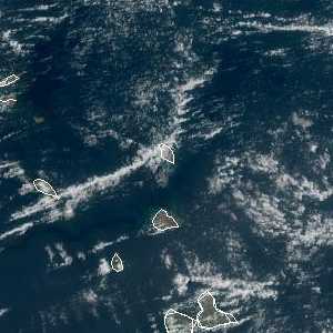 météo tropicale : Image satellite .