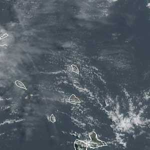 météo tropicale : Image satellite .
