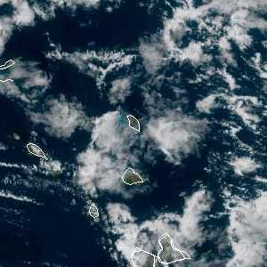 météo tropicale : Image satellite .