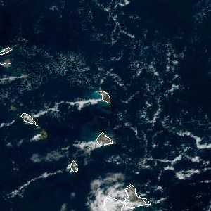 météo tropicale : Image satellite .