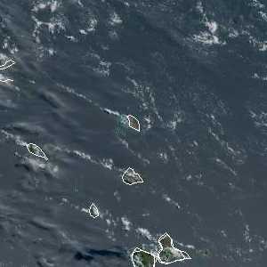 météo tropicale : Image satellite .