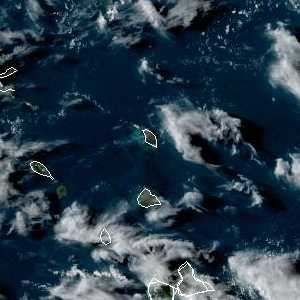 météo tropicale : Image satellite .