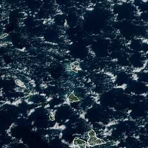 météo tropicale : Image satellite .