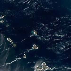 météo tropicale : Image satellite .