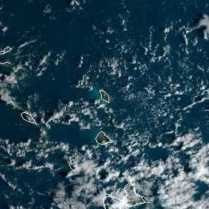 météo tropicale : Image satellite .