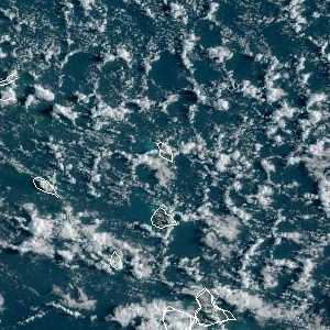 météo tropicale : Image satellite .