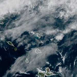 météo tropicale : Image satellite .