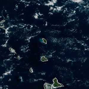météo tropicale : Image satellite .