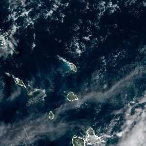 météo tropicale : Image satellite .