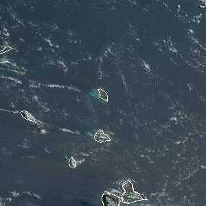 météo tropicale : Image satellite .