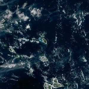 météo tropicale : Image satellite .