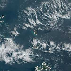 météo tropicale : Image satellite .