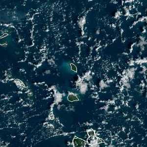 météo tropicale : Image satellite .