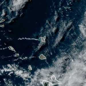 météo tropicale : Image satellite .