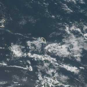 météo tropicale : Image satellite .