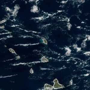 météo tropicale : Image satellite .