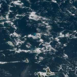 météo tropicale : Image satellite .