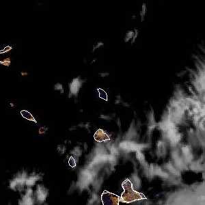 météo tropicale : Image satellite .