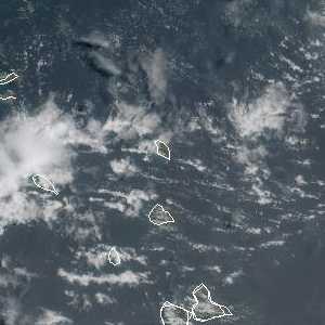 météo tropicale : Image satellite .