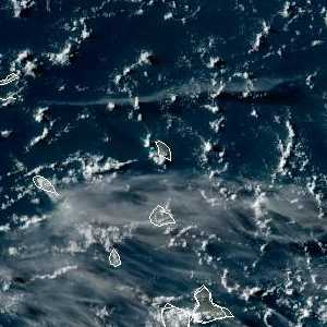 météo tropicale : Image satellite .