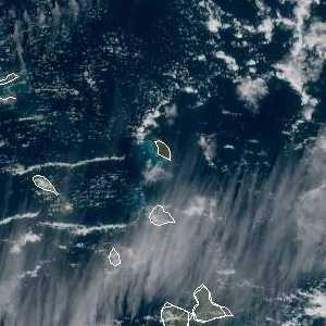 météo tropicale : Image satellite .