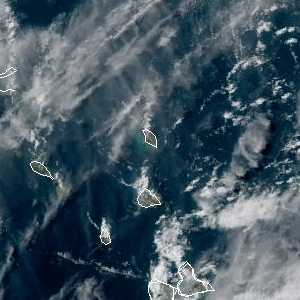 météo tropicale : Image satellite .