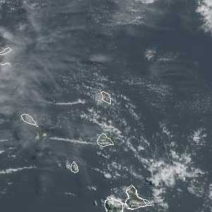météo tropicale : Image satellite .