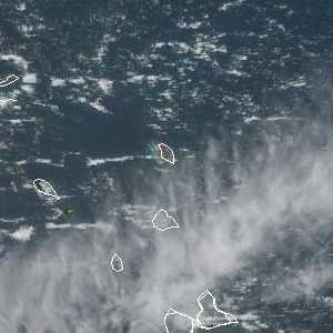 météo tropicale : Image satellite .