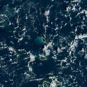 météo tropicale : Image satellite .